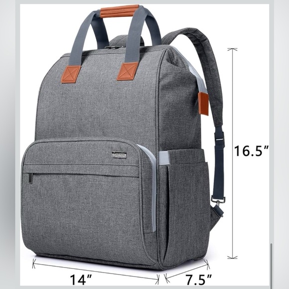 LUXJA Handbags - LUXJA Breast Pump Bag with Compartments for Cooler Bag Breast Pump Backpack